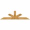 Ekena Millwork Saratoga Rough Sawn Timber Gable Bracket, Western Red Cedar, 84"W x 24"H x 4"D x 6"F, 7/12 Pitch GBW084X24X0406SAR00RWR - alternate 1
